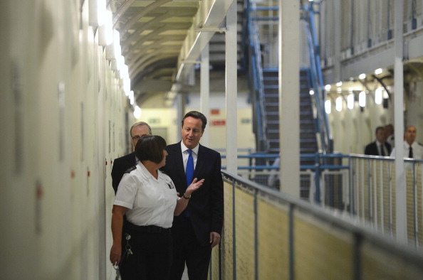 Prime Minister David Cameron Visits Wormwood Scrubs Prison And Makes A Speech On Criminal Justice